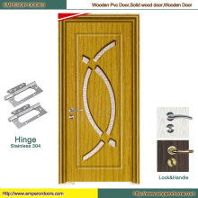 Porta de madeira porta de madeira Interior porta porta de vidro de porta do PVC